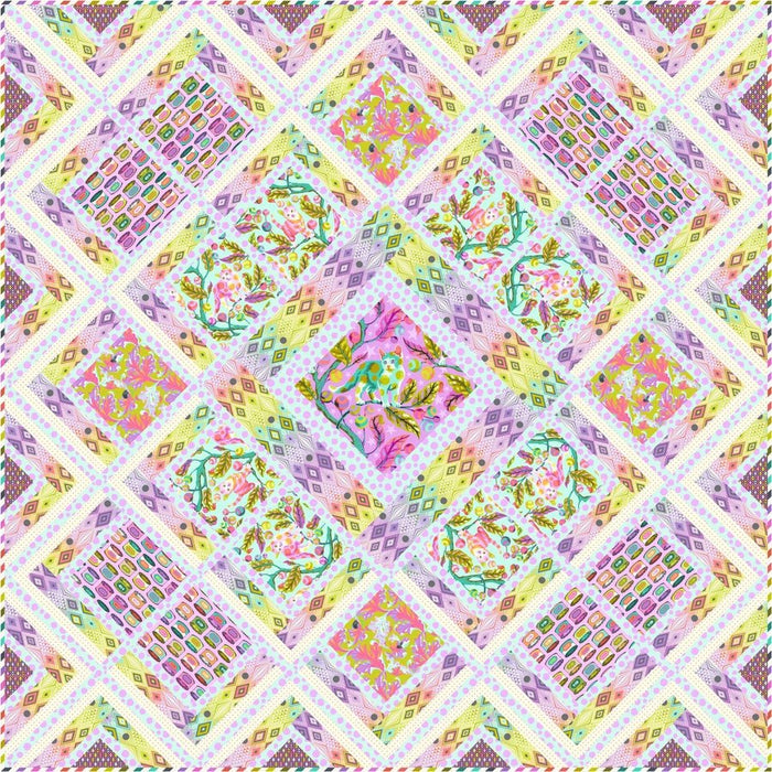 Cotton Candy Quilt Pattern Download - Woven Modern Fabric Gallery