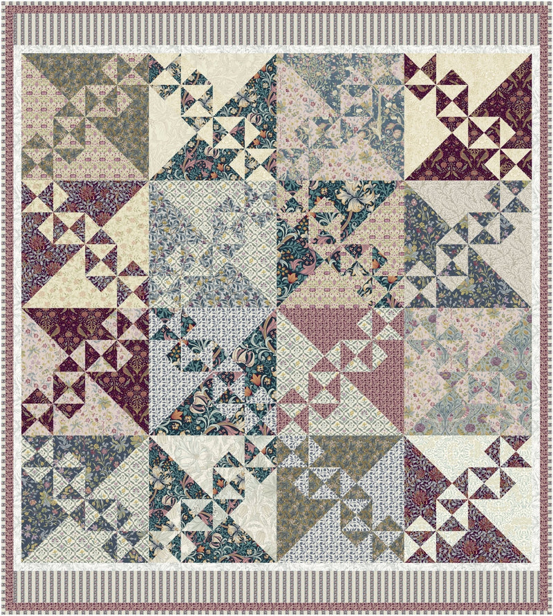 Crosswalk Quilt Pattern PDF - Woven Modern Fabric Gallery