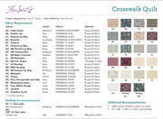 Crosswalk Quilt Pattern PDF - Woven Modern Fabric Gallery