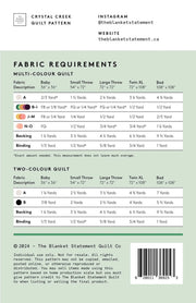 Crystal Creek Quilt Patterns - Woven Modern Fabric Gallery