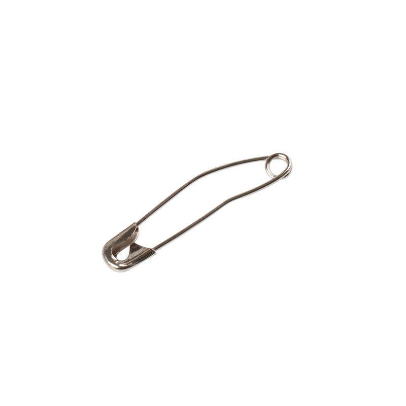 Curved Safety Pins - Woven Modern Fabric Gallery