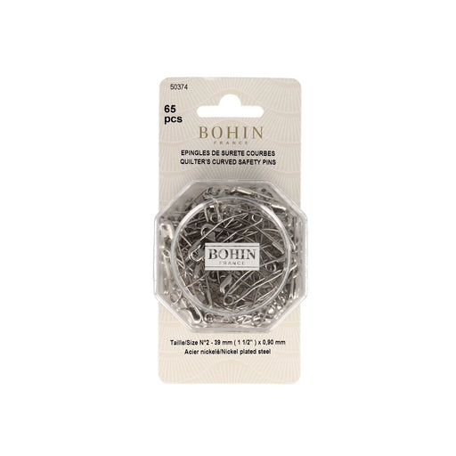 Curved Safety Pins - Woven Modern Fabric Gallery