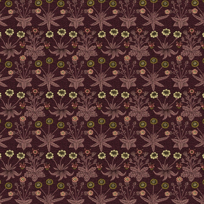 Morris & Co. Daisy Fields Madder - Woven Modern Fabric Gallery