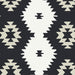 Daring Tribal Noir - Woven Modern Fabric Gallery