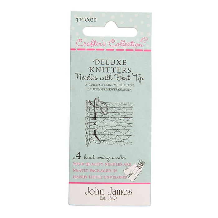 Deluxe Knitters Needles - Woven Modern Fabric Gallery