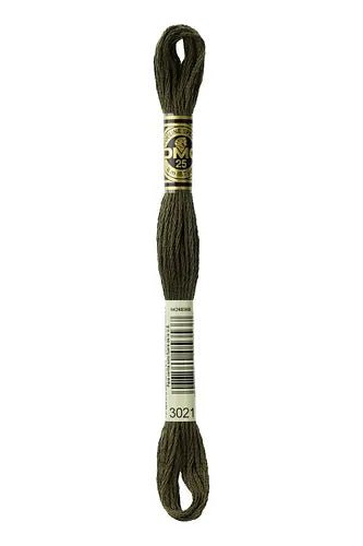 DMC 3021 Ink - Woven Modern Fabric Gallery