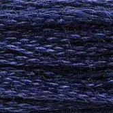 DMC 336 Indigo Blue - Woven Modern Fabric Gallery