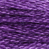 DMC 3837 Metallic Purple - Woven Modern Fabric Gallery