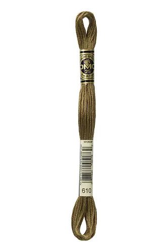 DMC 610 Beaver - Woven Modern Fabric Gallery