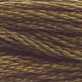 DMC 869 Coffee - Woven Modern Fabric Gallery