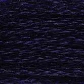 DMC 939 Elderberry Blue - Woven Modern Fabric Gallery
