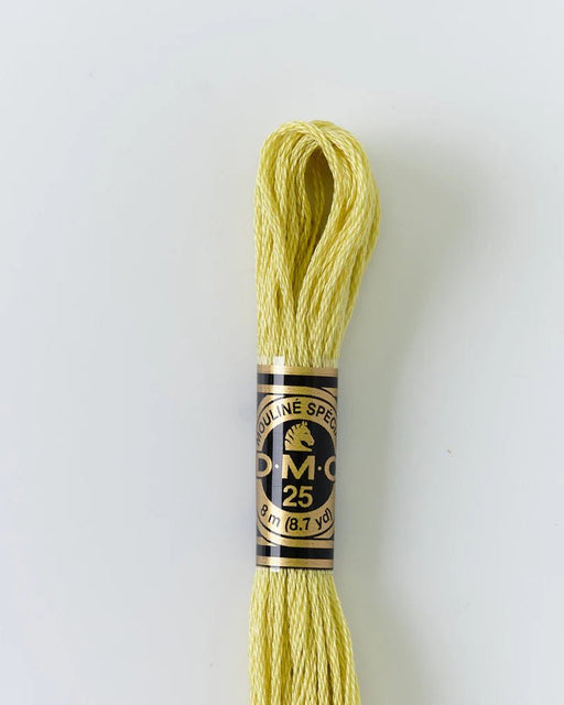 DMC Embroidery Floss 165 Linden Green - Woven Modern Fabric Gallery