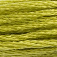 DMC Embroidery Floss 166 Wormwood Green - Woven Modern Fabric Gallery
