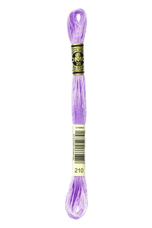DMC Embroidery Floss 210 Parma Violet - Woven Modern Fabric Gallery