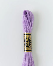 DMC Embroidery Floss 210 Parma Violet - Woven Modern Fabric Gallery