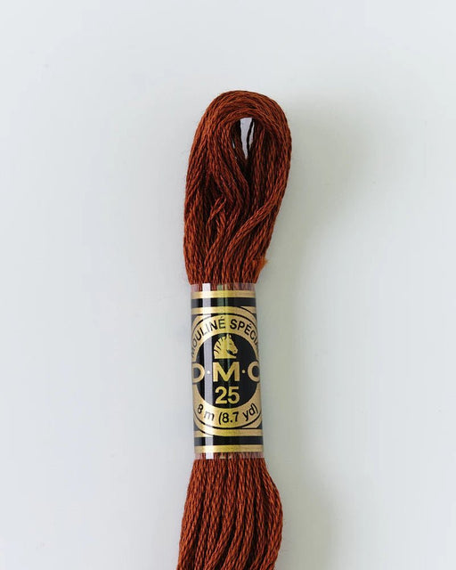 DMC Embroidery Floss 300 Mahogany - Woven Modern Fabric Gallery