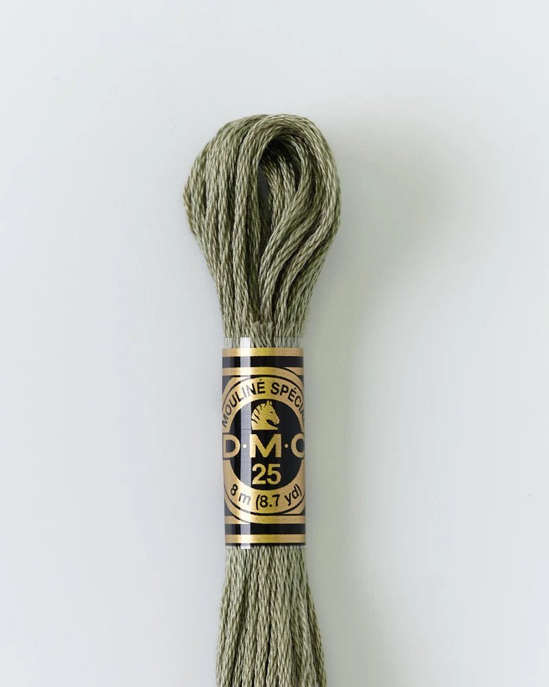 DMC Embroidery Floss 3022 Rhino - Woven Modern Fabric Gallery