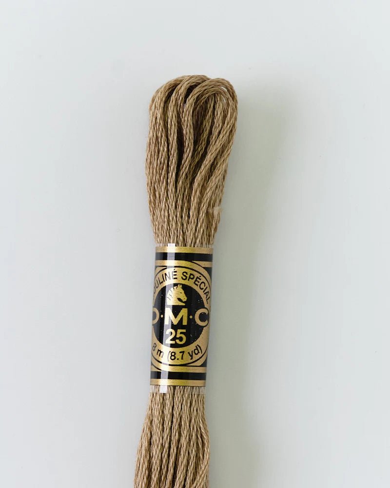 DMC Embroidery Floss 3032 Stone - Woven Modern Fabric Gallery