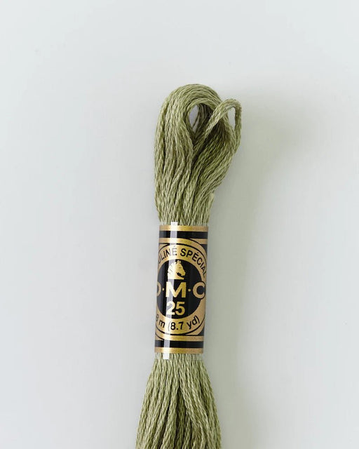DMC Embroidery Floss 3053 Avocado - Woven Modern Fabric Gallery