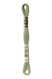 DMC Embroidery Floss 3053 Avocado - Woven Modern Fabric Gallery