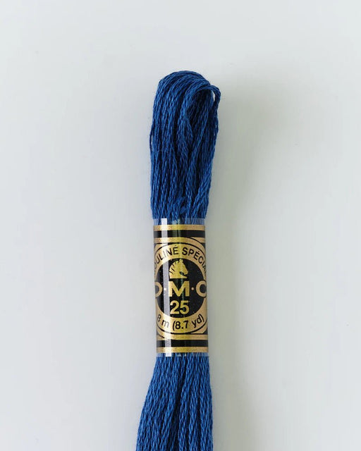 DMC Embroidery Floss 312 Midnight Blue - Woven Modern Fabric Gallery