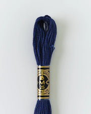 DMC Embroidery Floss 336 Indigo Blue - Woven Modern Fabric Gallery