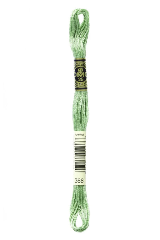 DMC Embroidery Floss 368 Eau de Nile - Woven Modern Fabric Gallery