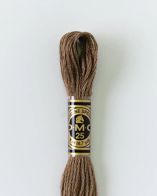 DMC Embroidery Floss 3790 Tree Bark - Woven Modern Fabric Gallery