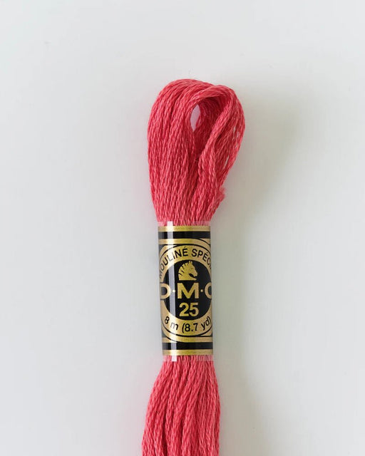 DMC Embroidery Floss 3832 Strawberry - Woven Modern Fabric Gallery