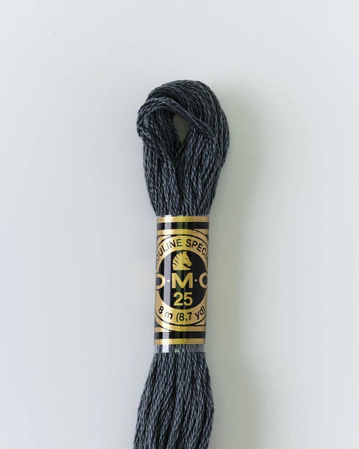 DMC Embroidery Floss 413 Iron - Woven Modern Fabric Gallery