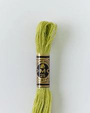 DMC Embroidery Floss 472 Green Bud - Woven Modern Fabric Gallery