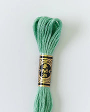 DMC Embroidery Floss 563 Celedon - Woven Modern Fabric Gallery