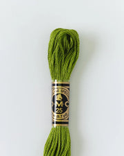 DMC Embroidery Floss 581 Grasshopper - Woven Modern Fabric Gallery