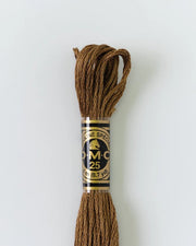 DMC Embroidery Floss 610 Beaver - Woven Modern Fabric Gallery