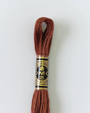 DMC Embroidery Floss 632 Cocoa - Woven Modern Fabric Gallery