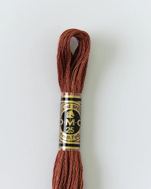 DMC Embroidery Floss 632 Cocoa - Woven Modern Fabric Gallery