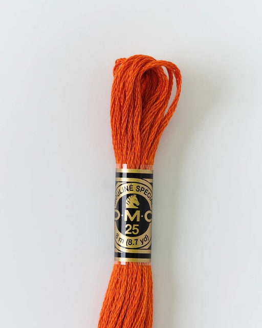 DMC Embroidery Floss 720 Rust - Woven Modern Fabric Gallery