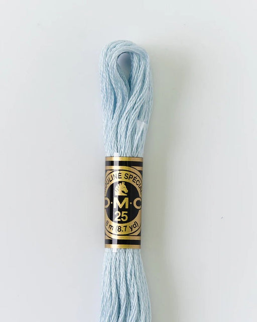 DMC Embroidery Floss 775 Blue Summer Rain - Woven Modern Fabric Gallery