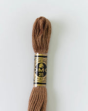 DMC Embroidery Floss 840 Country Mouse - Woven Modern Fabric Gallery