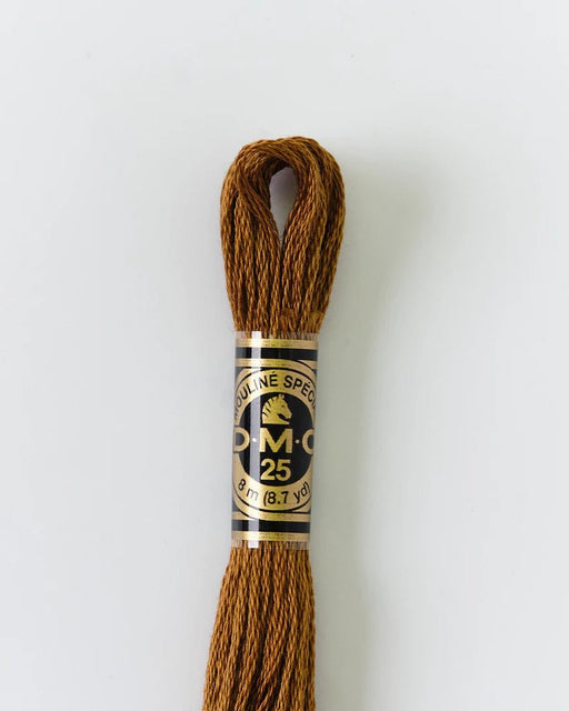 DMC Embroidery Floss 869 Coffee - Woven Modern Fabric Gallery