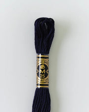 DMC Embroidery Floss 939 Elderberry Blue - Woven Modern Fabric Gallery