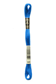 DMC Embroidery Floss 995 Plunge Pool - Woven Modern Fabric Gallery