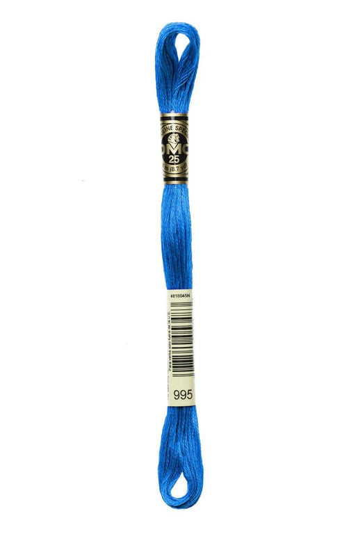 DMC Embroidery Floss 995 Plunge Pool - Woven Modern Fabric Gallery