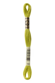 DMC Embroidery Floss 166 Wormwood Green