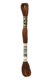 DMC Embroidery Floss 300 Mahogany