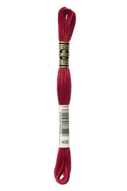 DMC Embroidery Floss 498 Red Kiss