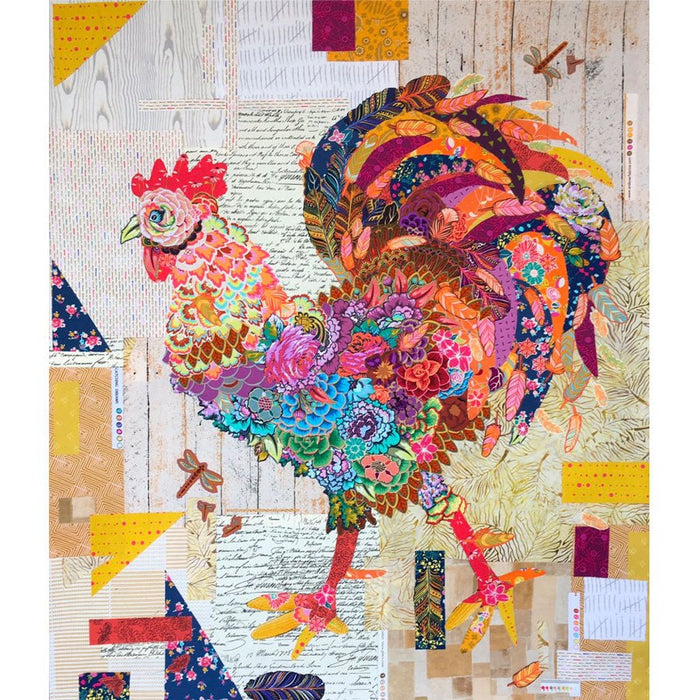 Doodle Doo Collage - Woven Modern Fabric Gallery