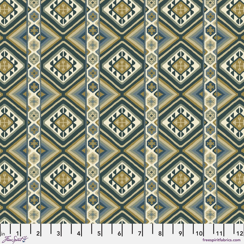 Dorothy's Kilim Sunflower - Woven Modern Fabric Gallery