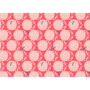 Dragonfly Flowers - Woven Modern Fabric Gallery