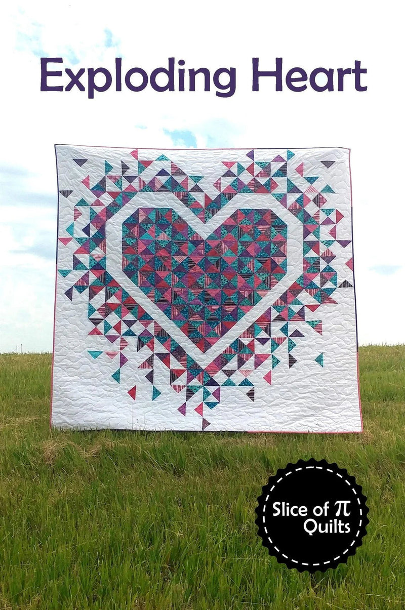Exploding Heart Pattern - Woven Modern Fabric Gallery